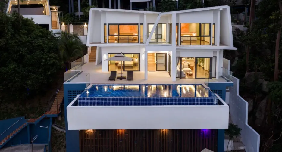 À vendre 3 chambres villa à Ko Samui, Surat Thani