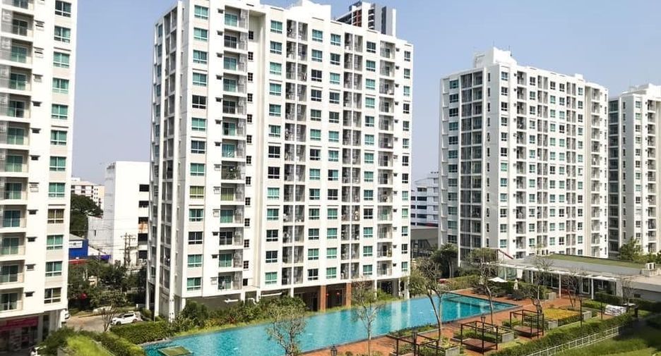 For sale and for rent 2 bedrooms condo in Huai Khwang, Bangkok