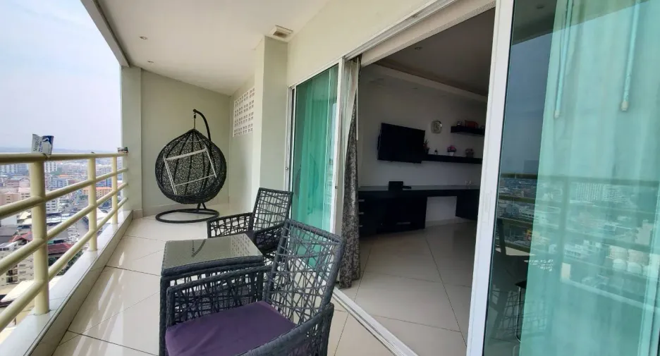 Wohnung zur Miete mit Studio in Bang Lamung, Chonburi
