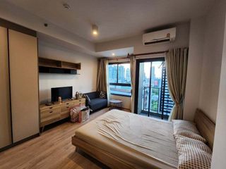 For sale and for rent studio condo in Huai Khwang, Bangkok
