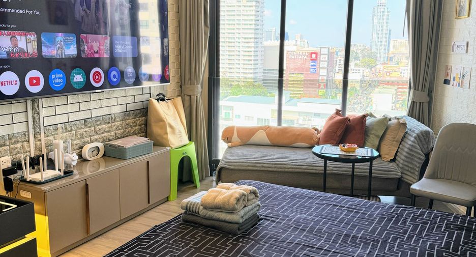 Condo en venta y en alquiler de estudio en Bang Lamung, Chonburi