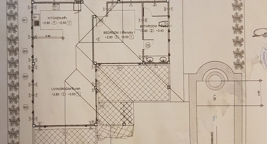 Villa en alquiler de 3 habitaciones en Hua Hin, Prachuap Khiri Khan