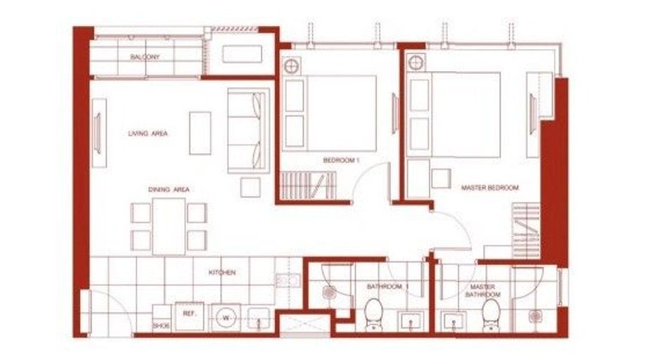 For sale 2 bedrooms condo in Pathum Wan, Bangkok
