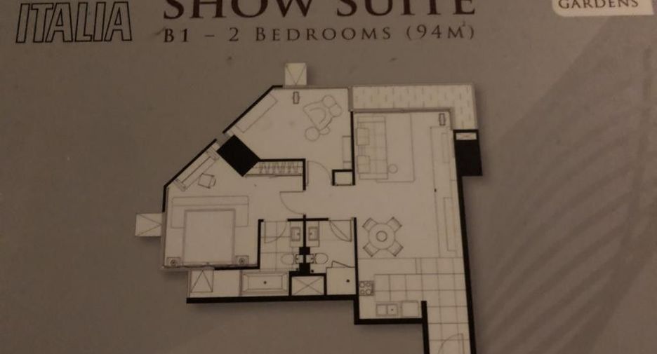 Wohnung zur Miete mit 2 Zimmer in Sathon, Bangkok