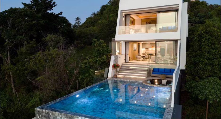For rent 4 bedrooms villa in Ko Samui, Surat Thani