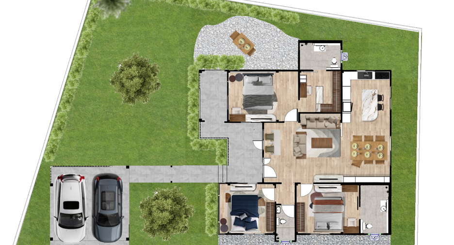 For sale 3 bedrooms house in Doi Saket, Chiang Mai