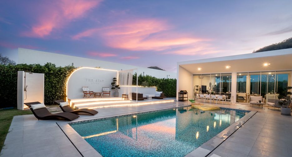 For rent 4 bedrooms villa in Hua Hin, Prachuap Khiri Khan