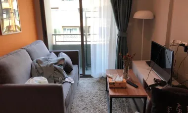 For sale and for rent studio condo in Huai Khwang, Bangkok