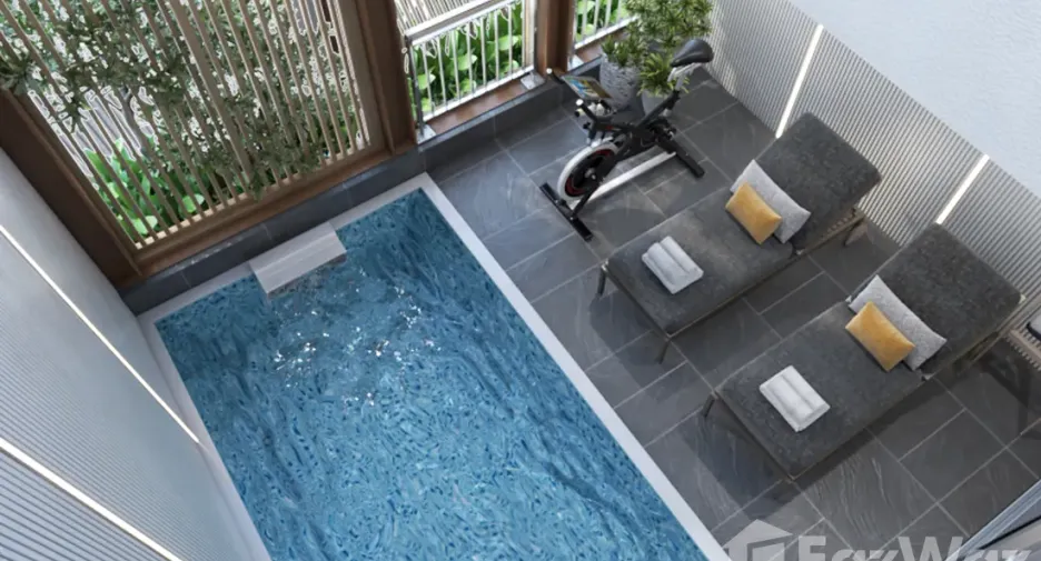Villa en venta de 4 habitaciones en Huai Khwang, Bangkok