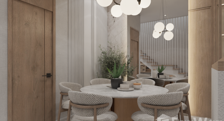 Villa en venta de 4 habitaciones en Huai Khwang, Bangkok