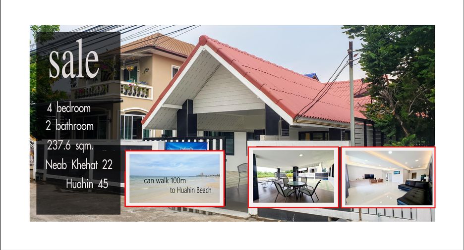 ขาย 4 ห้องนอน บ้านเดี่ยว ใน หัวหิน, ประจวบคีรีขันธ์