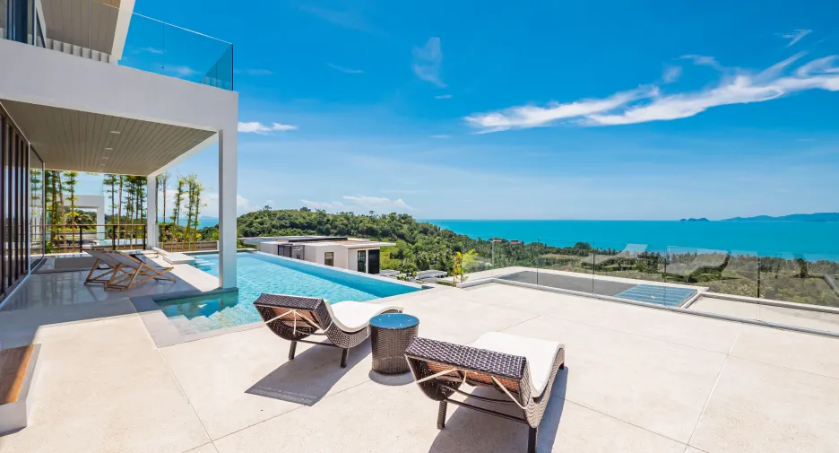 À louer 4 chambres villa à Ko Samui, Surat Thani