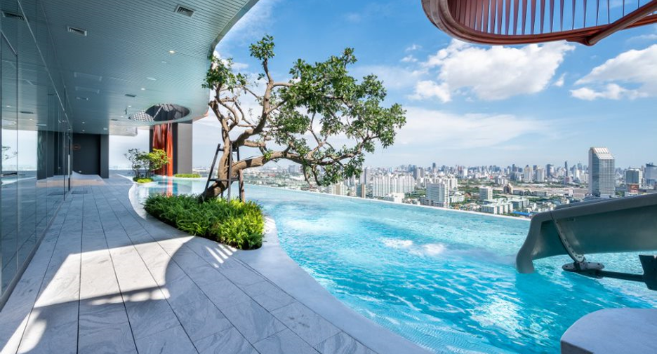 For sale and for rent 1 bed condo in Huai Khwang, Bangkok