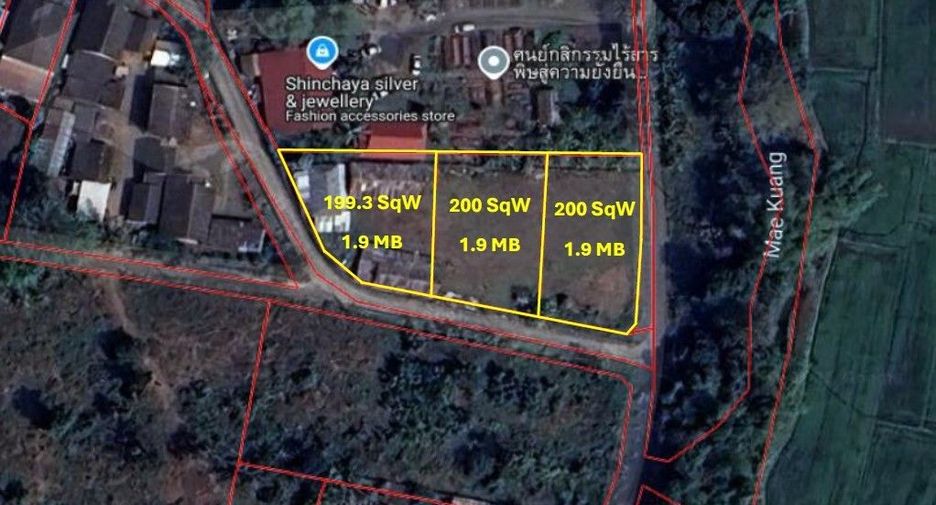 Terreno en venta en San Sai, Chiang Mai
