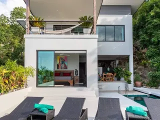 出售 和 出租 3 卧室 别墅 在 Koh Phangan, 素叻
