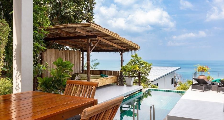 出售 和 出租 3 卧室 别墅 在 Koh Phangan, 素叻