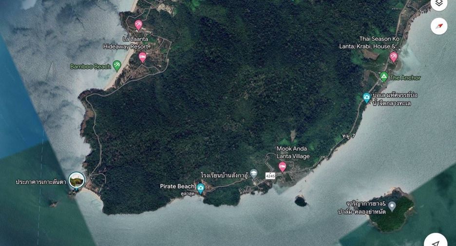 For sale land in Ko Lanta, Krabi