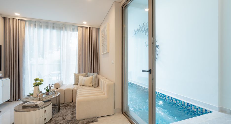Condo en venta de 2 habitaciones en Jomtien, Pattaya