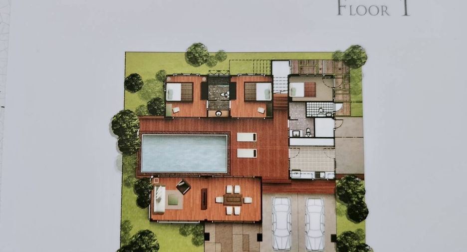 Villa zum Kauf und zur Miete mit 4 Zimmer in Bang Lamung, Chonburi