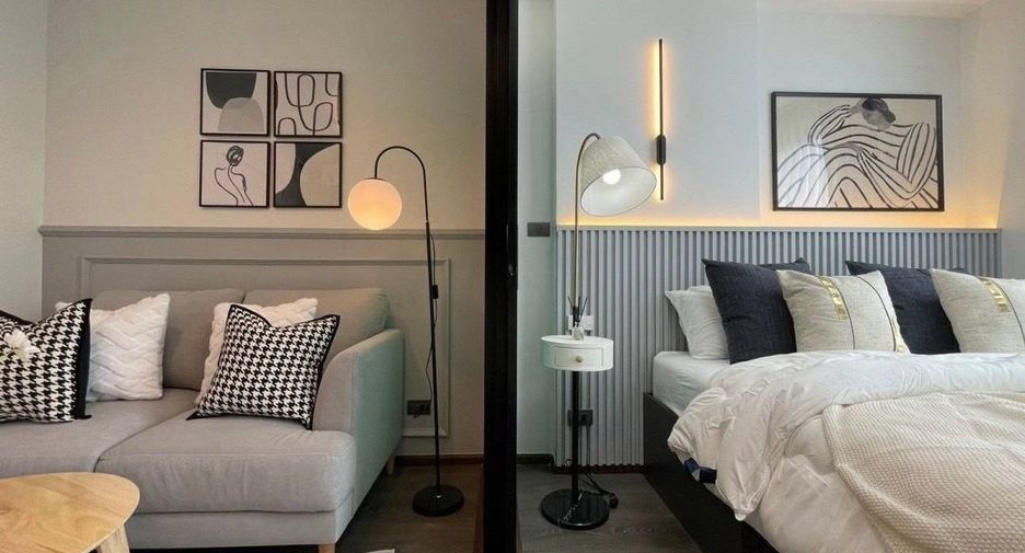 For sale and for rent studio condo in Wang Thonglang, Bangkok