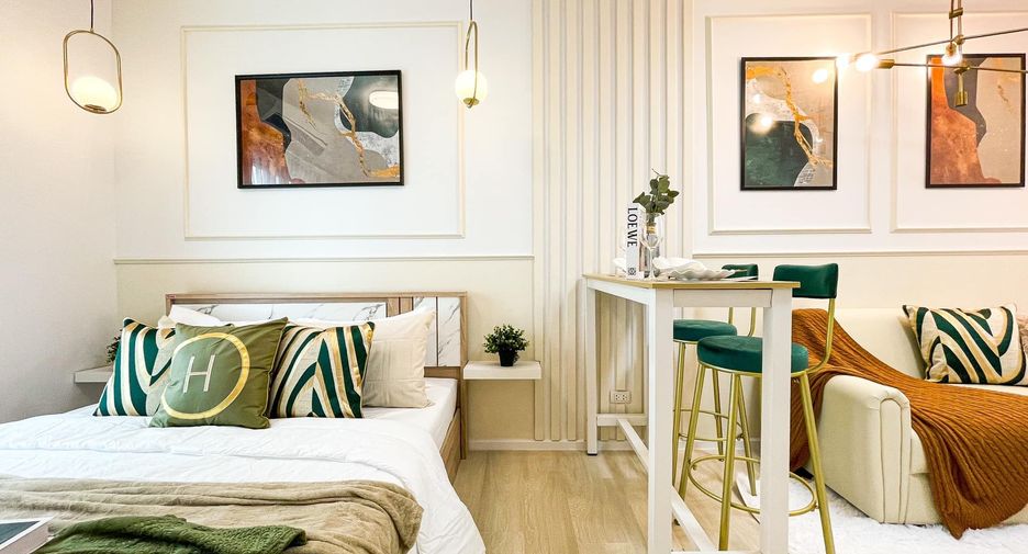For sale studio condo in Bang Kapi, Bangkok