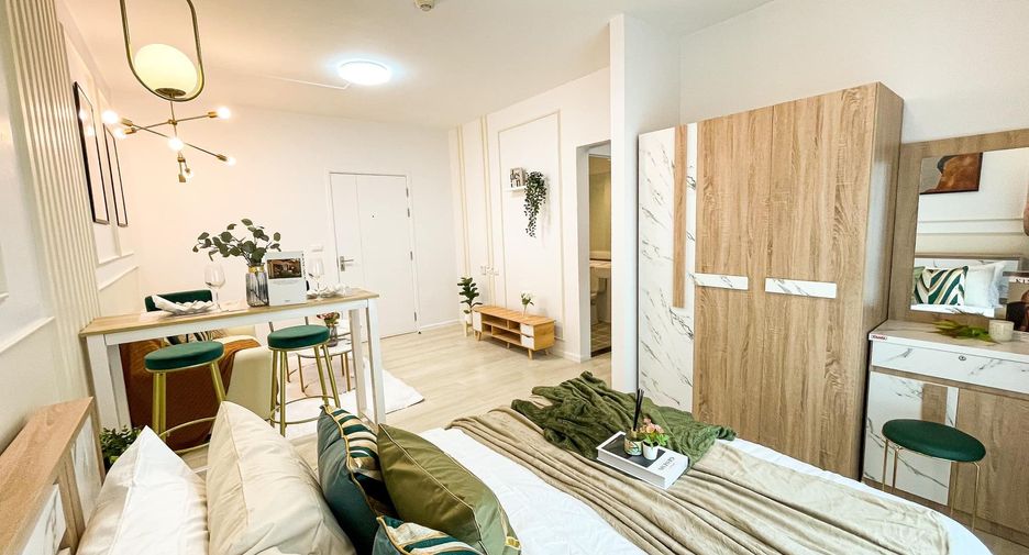 For sale studio condo in Bang Kapi, Bangkok