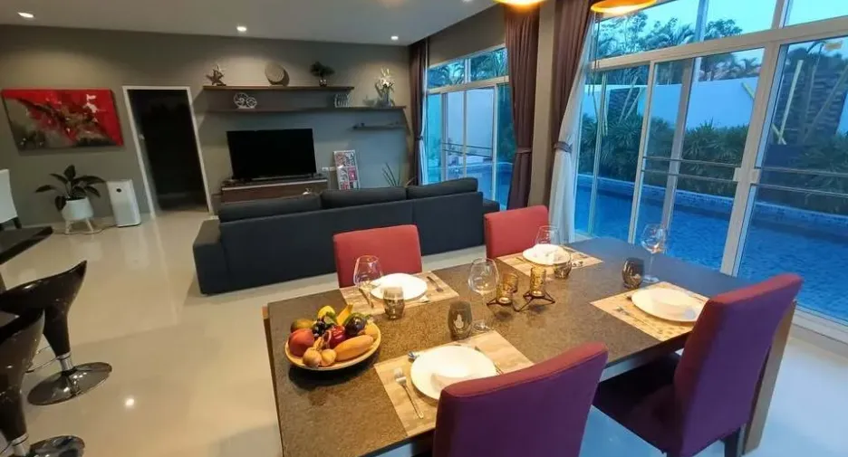 For rent 3 bedrooms house in Bang Lamung, Chonburi