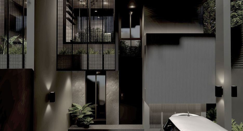 Casa adosada en venta de 4 habitaciones en Huai Khwang, Bangkok