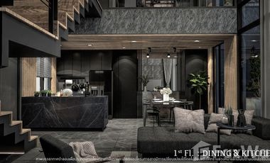 Casa adosada en venta de 4 habitaciones en Huai Khwang, Bangkok