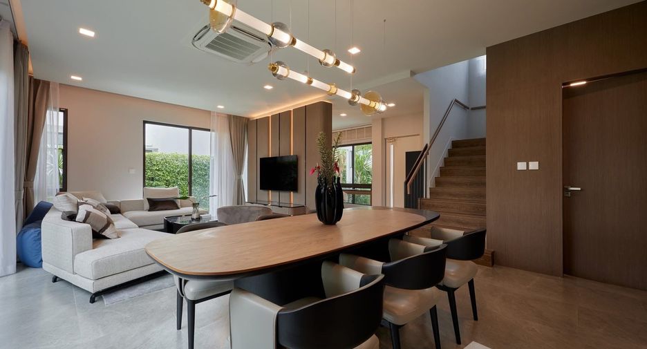 For sale and for rent 4 bedrooms house in Bang Phli, Samut Prakan
