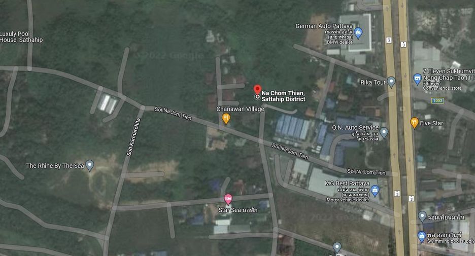 For sale land in Sattahip, Chonburi