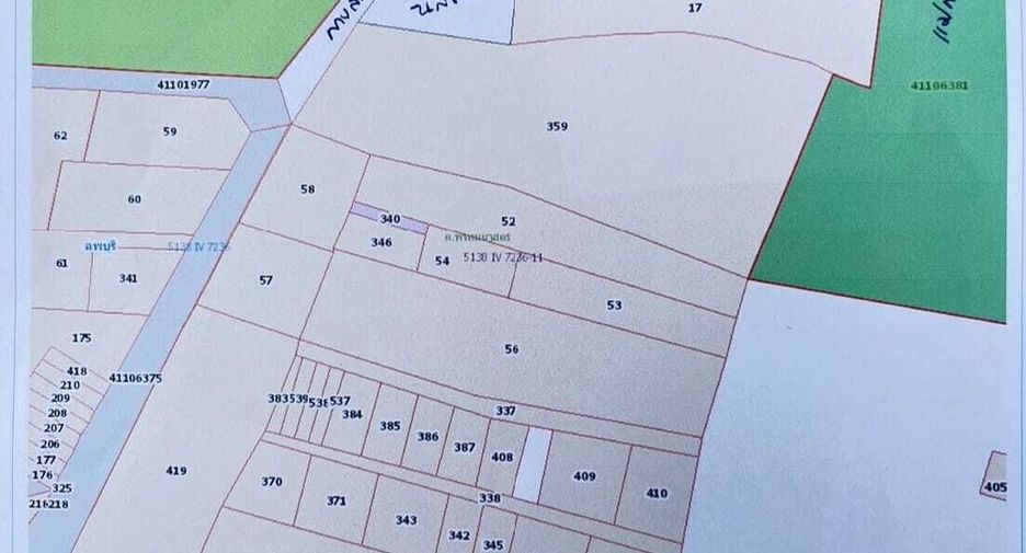 For sale land in Mueang Lop Buri, Lopburi