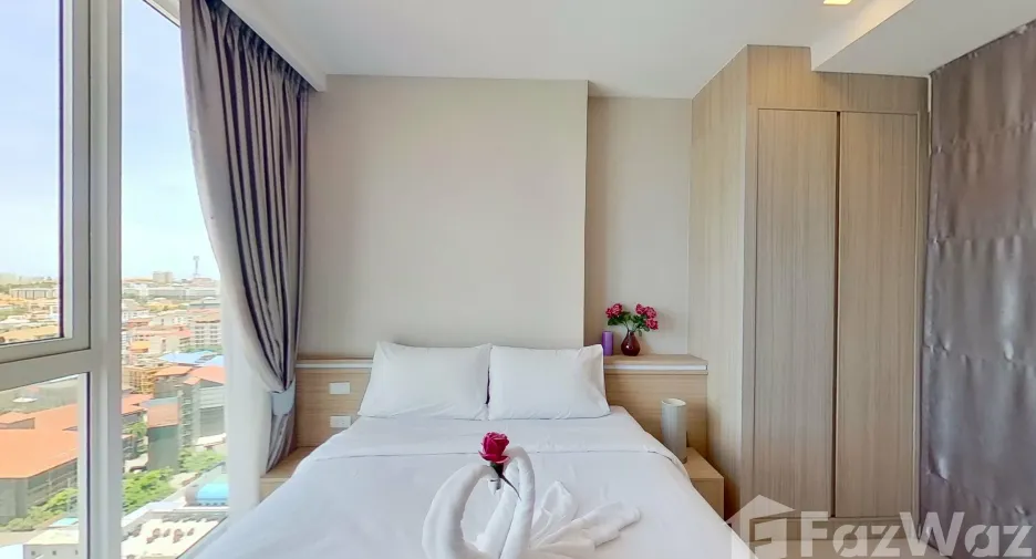 For rent 1 bed condo in Bang Lamung, Chonburi