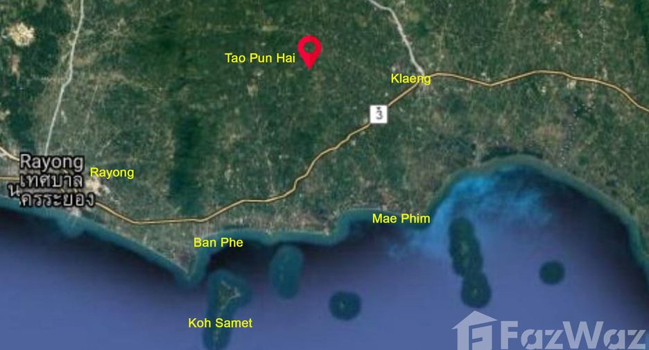 For sale land in Klaeng, Rayong