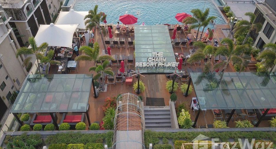 For sale and for rent studio condo in Kathu, Phuket