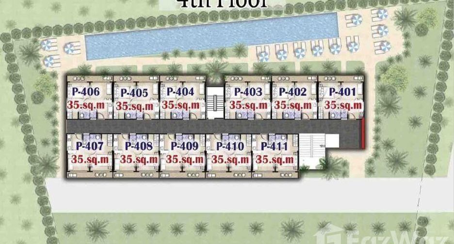 Wohnung zum Kauf mit 1 Zimmer in Mueang Phuket, Phuket