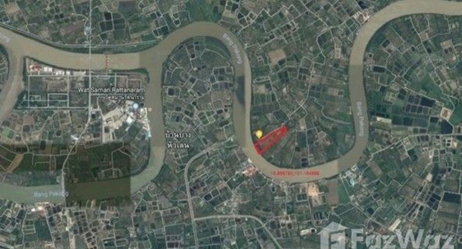Grundstück zum Kauf in Khlong Khuean, Chachoengsao