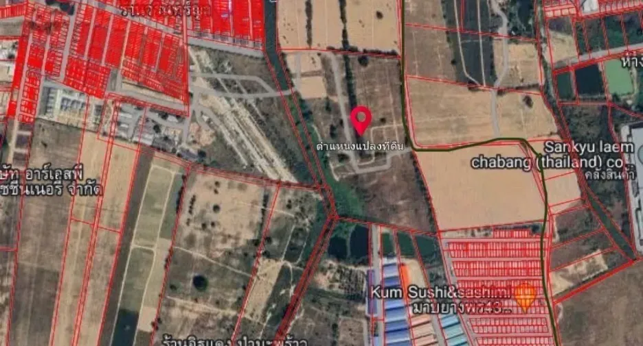 Terreno en venta en Pluak Daeng, Rayong