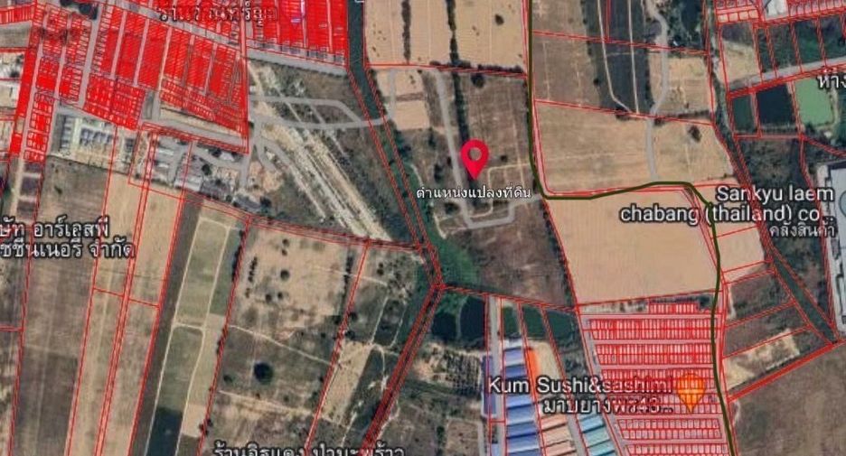 Terreno en venta en Pluak Daeng, Rayong