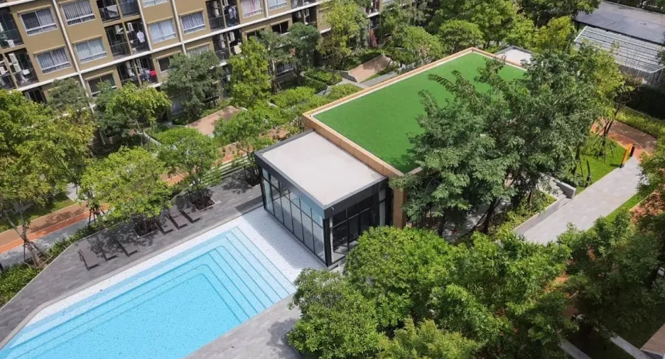 For sale and for rent studio condo in Khlong Luang, Pathum Thani
