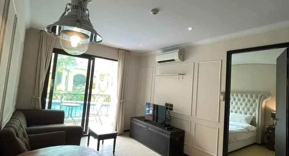 For rent 1 bed condo in Bang Lamung, Chonburi