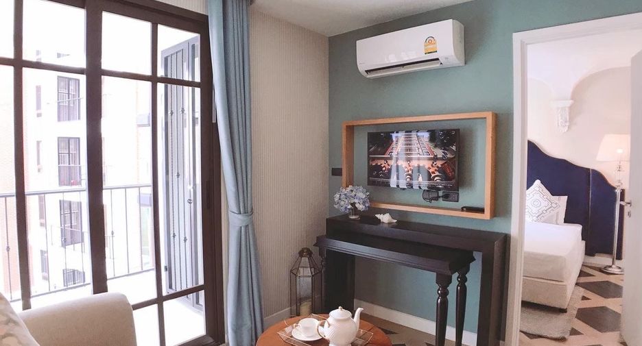 À vendre 1 chambre condo à Bang Lamung, Chonburi