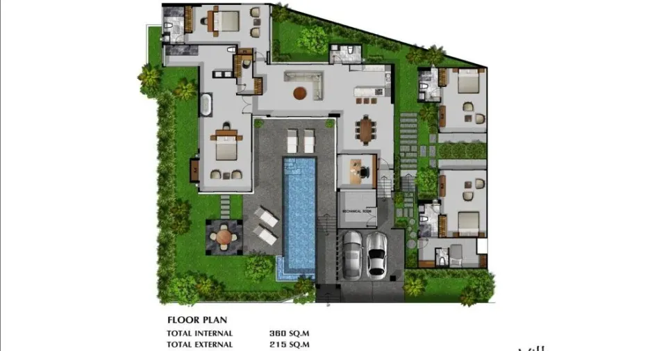 Villa en venta de 5 habitaciones en Thalang, Phuket