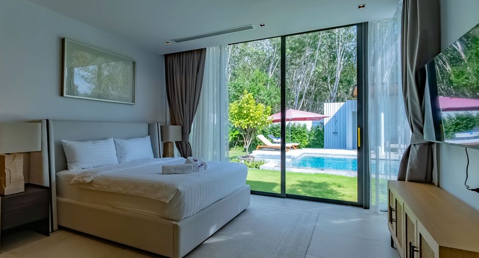 For sale and for rent 4 bedrooms villa in Thalang, Phuket
