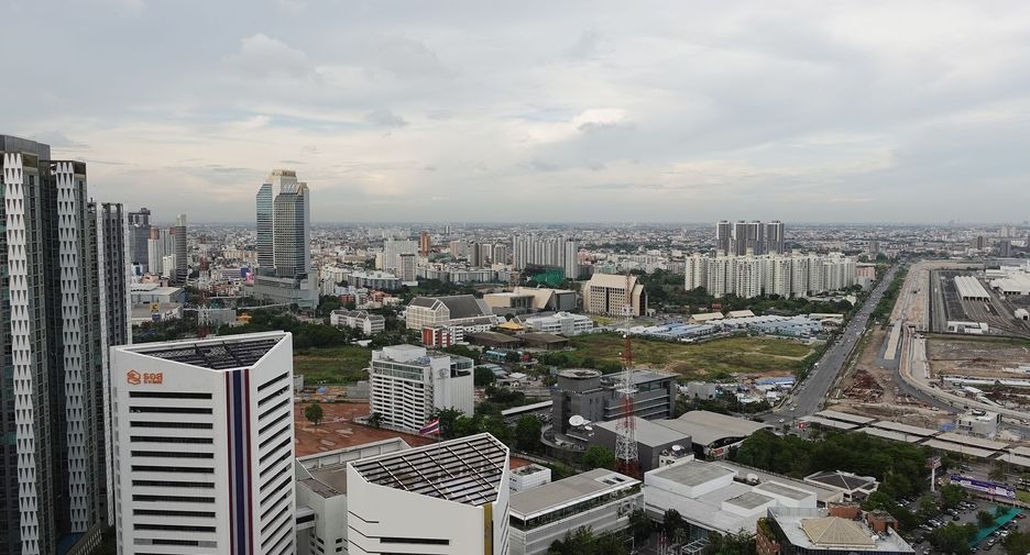 Wohnung zum Kauf und zur Miete mit 2 Zimmer in Huai Khwang, Bangkok
