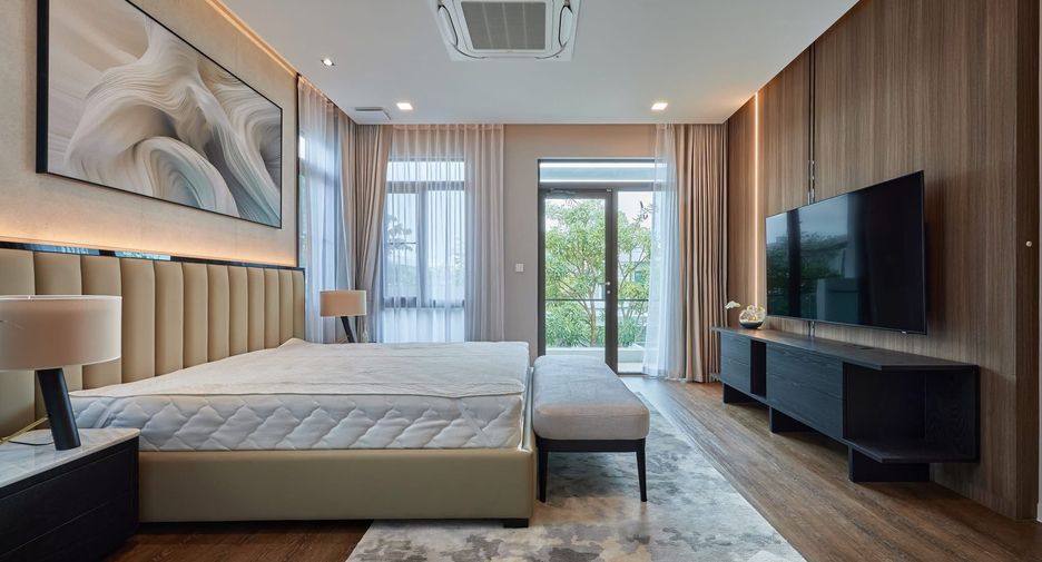 For sale and for rent 4 bedrooms house in Bang Phli, Samut Prakan