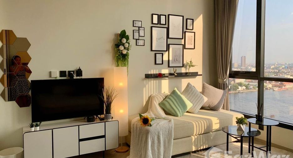 For sale and for rent studio condo in Khlong San, Bangkok