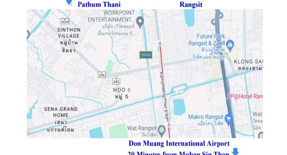 Продажа 5 спальни дом в Mueang Pathum Thani, Патумтани