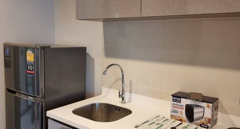 For sale and for rent studio condo in Huai Khwang, Bangkok