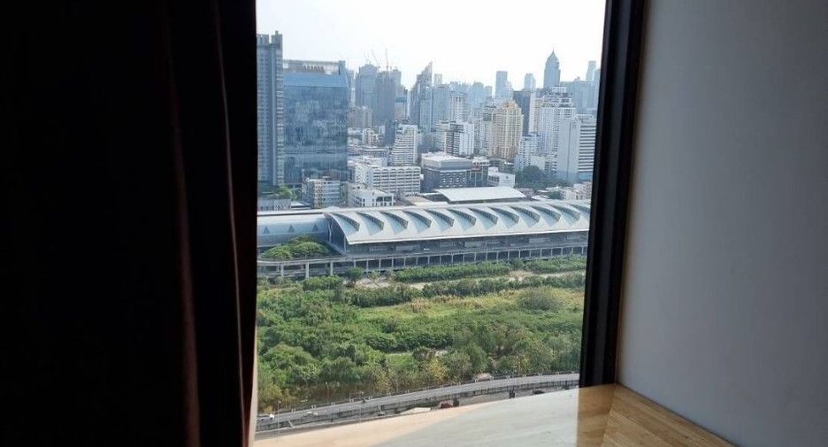 For sale and for rent studio condo in Huai Khwang, Bangkok